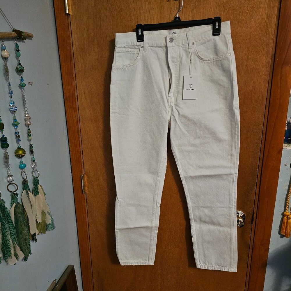 High Rise Ankle Slim Jeans